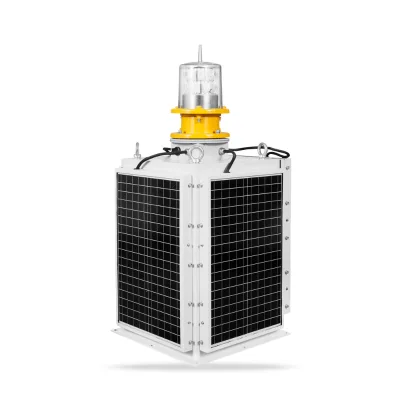 LED Solar Obstacle Light IP66, 8W/20W/60W, AC85-264V, 50/60Hz, High Brightness Outdoor Safety