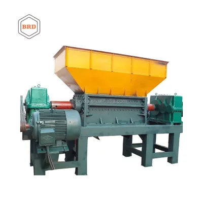 Robust 37kW Metal Shredding Machine Gear Engine for Steel Drums Car Radiators Aluminum Sheets Multifunctional Scrap Recycling