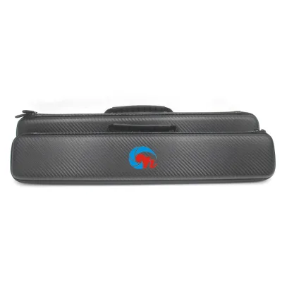 Guohui GHJ2222 Customized Waterproof Durable EVA Knife Leather Case with Egg Foam Black 50.5x9.5x4cm