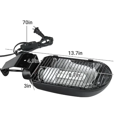 Lamp Hood with 2.4% UVB UVA 20W Compact Fluorescent Bulb for All Kinds Captive Birds Bird Cage Light Fixture Combo Kit