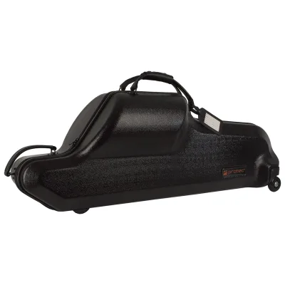 PROTEC Pulley Wheel ABS Conformal Baritone Saxophone Case BLT311CT Bag