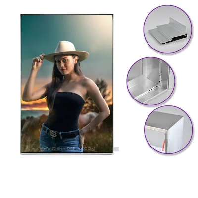 Wall-Mounted Fabric Light Box: Space-Saving Design, Soft Glow, Durable Fabric Perfect for Cafés, Hotels & Offices