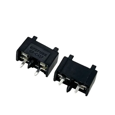 Mini 1A-40A 80V Flat Pin Mini PCB Blade Soldered Fuse Clip for Electronics & Appliances Fuses & Fuseholders