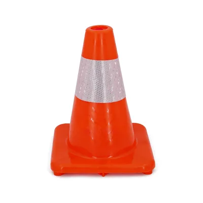 11inch Traffic Safety Cone With Reflective Collars PVC Orange Construction Cone for Home Road Driveway Parking