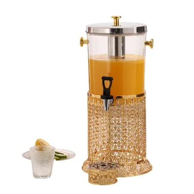Stainless Steel Selfservice Drink Machine 16L Capacity Ideal for Hotel Beverage Stations