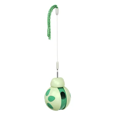 Yun New Hot-Selling Automatic Wobbler Balance Ball Plastic Cartoon Beetle Cat Toy Kitten Pet Supplies