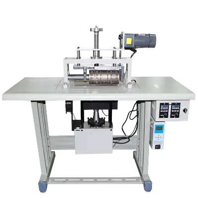 Ultrasonic Embossing & Strip Cutting Fabric Lace Machine for Garment and Home Textile Production