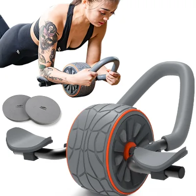 Exercise Training Muscle Kneeling Pad Custom Abdominal Wheel Original ab Rollers Wheel with Elbow Support