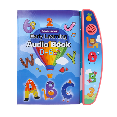 Early Education Reading Pad English Learning Book Toy for 0-6 Age Boys and Girls