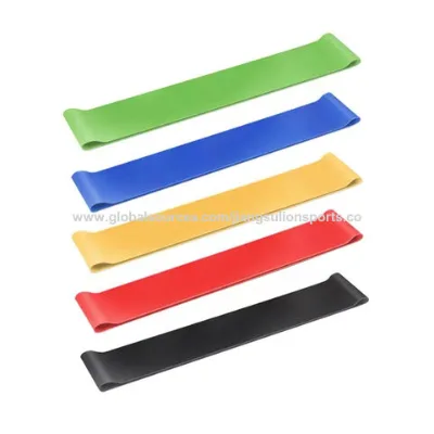Eco friendly training equipment yoga belt latex wholesale
