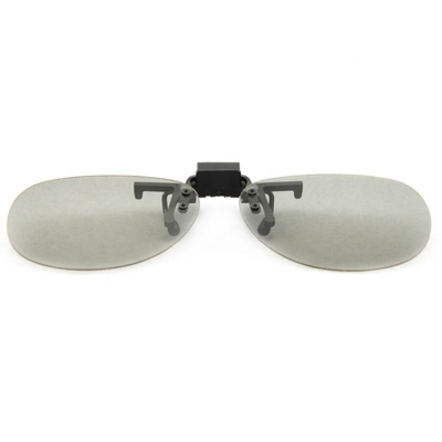 High Quality Durable 3D Glasses with Thick Lens Reusable Metal Clip-On for Watching 3D Movies AR Hardware