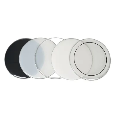 Manufacture Supply Frosted Surface Drum Double Skin Matte Snare Drum Skin White Drum Head Oem