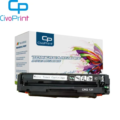 Civoprint High Density White Toner Cartridge CRG 131 CRG131 Compatible White Toner Color ImageCLASS MF8280Cw, MF624Cw, MF628Cw,