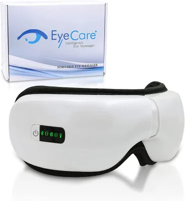 Blue Tooth and Music Eye Relax Massager with Heating Hot Compress and Vibration Comfortable Warm up Eye Therapy Eye Massager