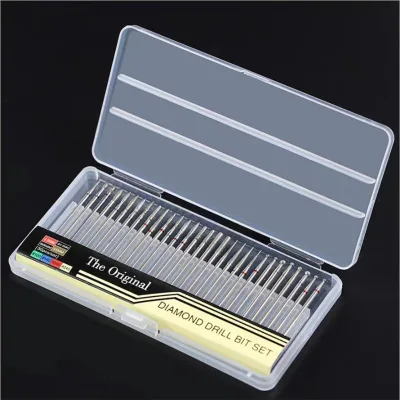 30pcs High Quality Tungsten Diamond Nail Drill Bit Set Rotary Burr Cuticle Bits Drill Accessories Milling Cutter for Manicure
