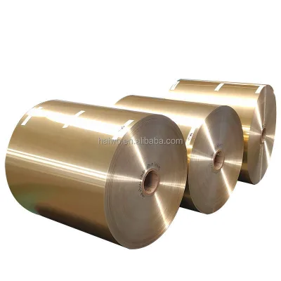 Restaurants Use Extra-wide Supply Golden Supplier Packaging Aluminum Foil Raw Material Paper Household Jumbo Roll 8111 8011