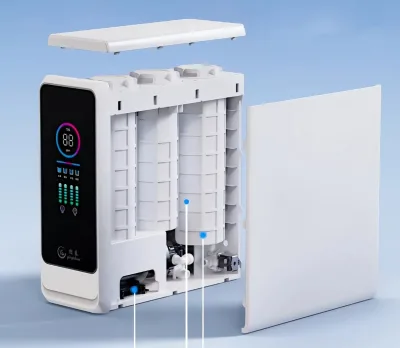 Water Filter RO System 600G 5Stage Whole House Water Purifier Direct Flow Self-Cleaning Smart Faucet Eco-Friendly Hotel Use