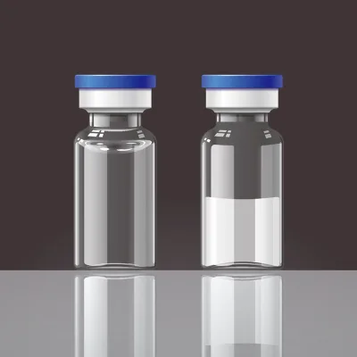 2ml 3ml 5ml 10ml 15ml 20ml Transparent Amber Glass Bottle for Freeze Dried Package
