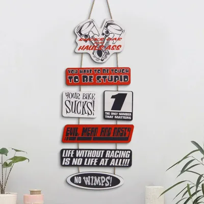 Hot Selling Wooden Brand 25*51cm Wooden Listing Single-sided Wooden Brand Door Hanging for Family Hotel Office Wall Decoration