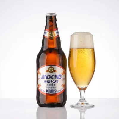 Kingstar Original Craft Draft Beer 1L Bottles Alcoholic Beverages Factory Wholesale for Liquor Retailers Distributors Herb Spice