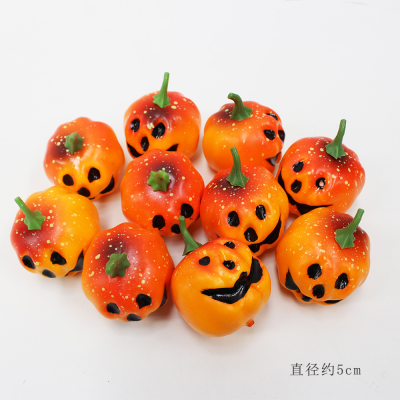 Simulation Mini Pumpkin Indoor Decoration Props Ornaments Decor Halloween Artificial Foam Pumpkin