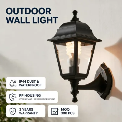 Cheap Price Factory Wholesale Classic Wall Lighting up Down Outdoor Wall Light Antique Vintage Garden Wall Lamp