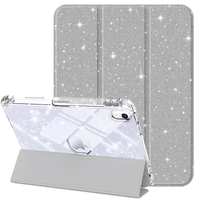 New Arrival for Samsung A16 Kickstand Shockproof Mobile Phone Case Leather Glitter Design Protective Cover Protective