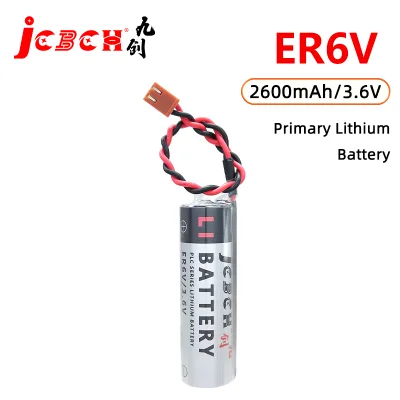 JCBCH ER6V Is Suitable for Panasonic Intelligent Welding Robot Manipulator Encoder Control Cabinet 3.6V Li-SOCl2 Battery