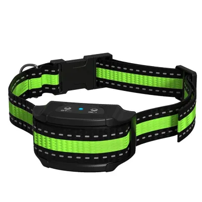 Hot Sale User-friendly Settings Color Box Adjustable Shock Anti Barking Collar Rechargeable Dog No Bark Collar, Waterproof 1 PCS