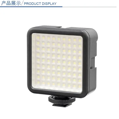 Mini Camera W49 Flash Dimmable Fill Lamp LED Video Light for DSLR Camcorder Smartphone Photography