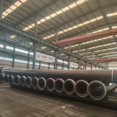 Surface Mining UHMWPE Slurry Pipe Weather Resistant Tube Laid Directly on Ground for Ore Pulp Circulation Works