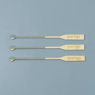 Round or Flat Edge Bamboo Coffee Stirrer Bamboo Mixer