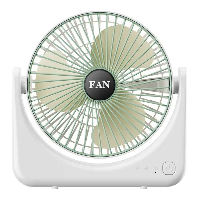 Household Mini USB-Charged Plastic Student Desk-Top Fan Portable Outdoor High-Airflow Fan