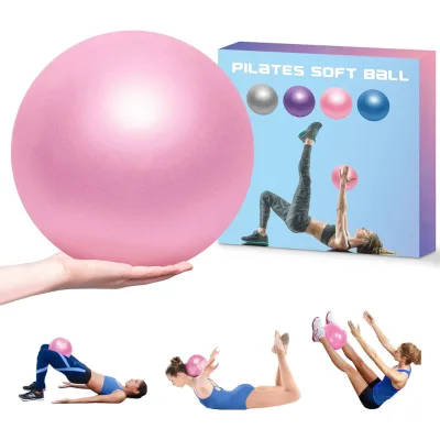 Hot Sale PVC Yoga Ball 25 cm Anti Burst Balance Fitness Soft Pilate Balls Eco Friendly Gym Yoga Ball
