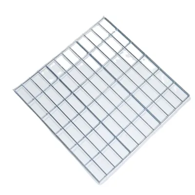 Galvanized Steel Flat Wire Mesh Deck Warehouse Storage Plain Mesh Deck Panel