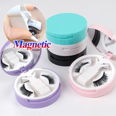 Best Selling Magnetic Eyelashes Custom Sandwich Classic Magnetic Lashes with Logo Applicator