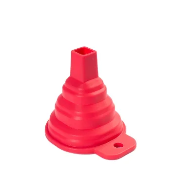 OEM/ODM Custom High Quality Kitchen Utensil Food Grade Retractable Silicone Funnel