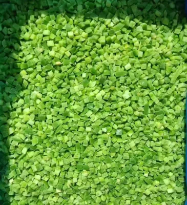 Premium Grade a IQF Frozen Jalapeno Slices Green Spicy for Pizza Topping Wholesale Bulk DSF Brand ISO Certified