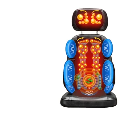 Massage Cushion Seat Whole Body Motor Massage Mat With Heating Hot Sale Portable Comfortable Vibration Massage Mattress