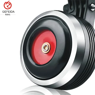 Hot Sale Bike USB Rechargeable Bicycle Horn with Alarm Loud Sound Waterproof BMX MTB Bicycle Bell Security
