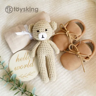 Baby Teeth Box Handmade Wood & Bamboo Baby Gift for Boys and Girls 0-3M-4-6M Unique Baby Essentials