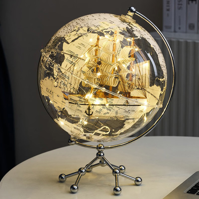 World Earth Globe Home Decor for Library Room Model of Novelty Gifts Globe Earth Map