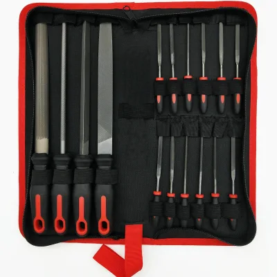16Pcs Flat Steel File Hand Metal Tools File Set Multifunctional Metal Needles File