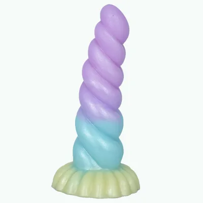 Discreet Packaging 100% Waterproof Silicone Suction Cup Dildo with Real Touch Feeling and Strong Suction-Portable for Lovers