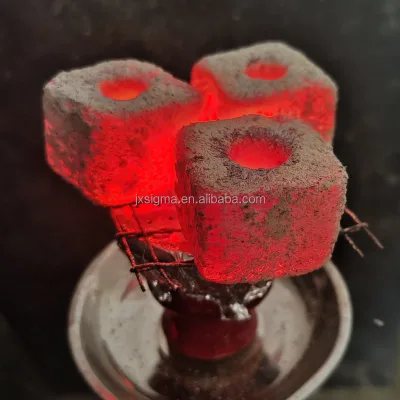 China Professional Charcoal Factory 100% Natural Custom logo square Hookah Charcoal