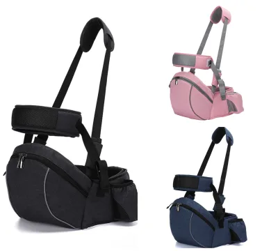Baby Hip Seat Carrier Baby Waist Stool for Child Infant Toddler with Adjustable Strap Buckle Soft Inner Huge Storage Pocket