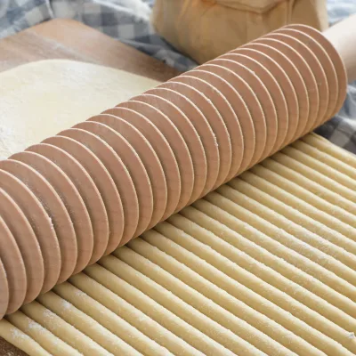 Wholesale Factory New American Pattern Rolling Pin Christmas Series Rolling Pin Laser Engraving Rolling Pin