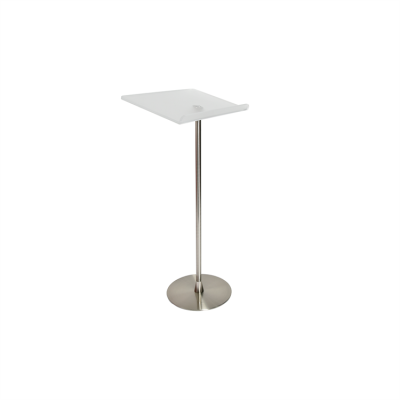 Frosted Acrylic Straight Podium Pulpit Lectern Plexiglass Lectern Lucite Pulpit