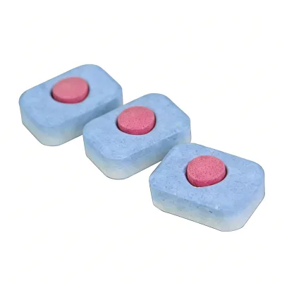 Fast Delivery 20g Dishwasher Tablets Detergent Box Packaging 30 Counts Solid Shape Cleaning Tablets for Dishwashing