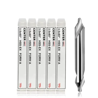 Korea YG Combo 60°Special Stainless Steel Center Drill Cobalt-bearing Original Authentic Metric HSS Type a Chamfer Drill